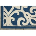 thumbnail image 3 of Nourison Linear Navy/Ivory Area Rug, 3 of 4