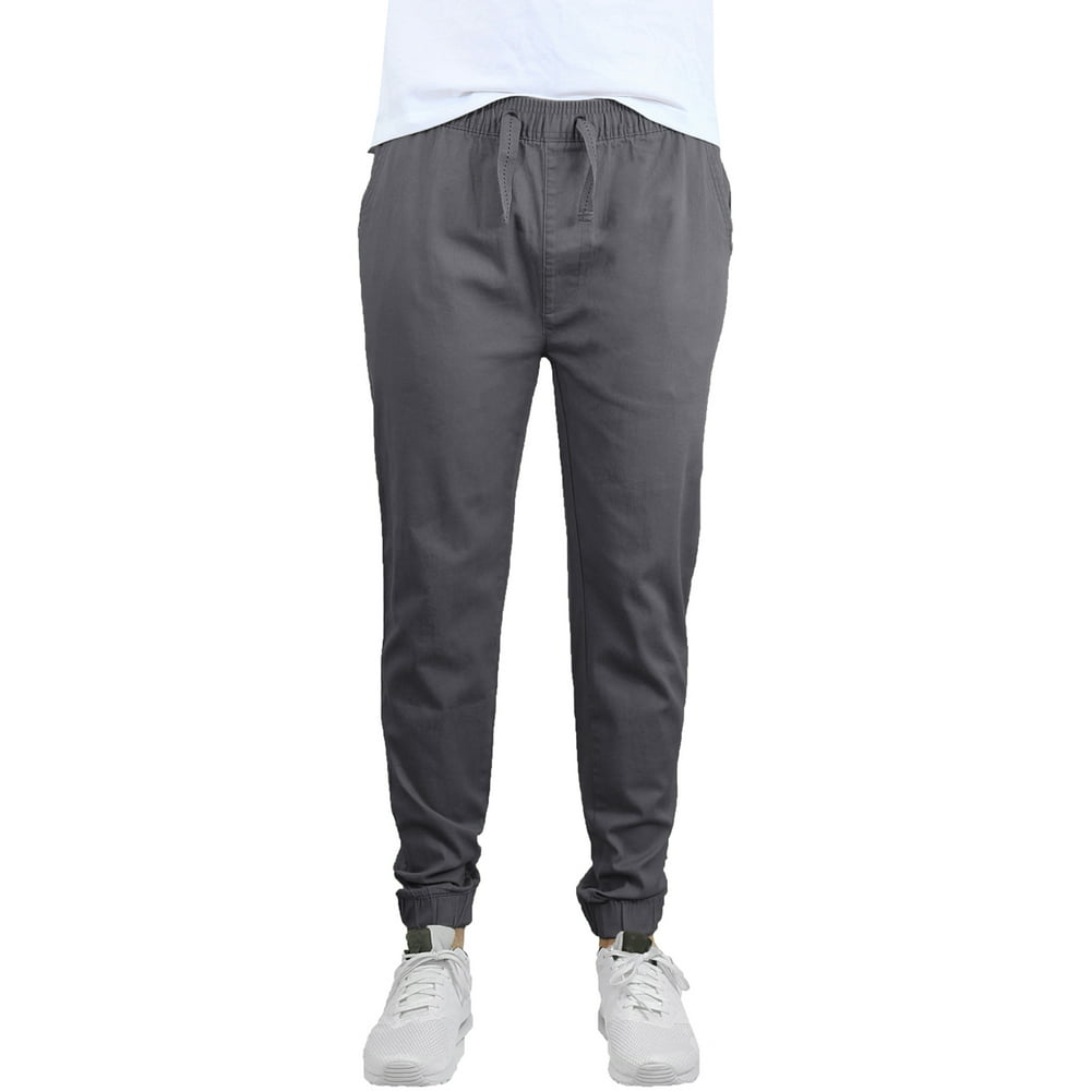 big and tall chino joggers