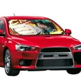 thumbnail image 2 of My Hero Academia Car Windshield Sun Shade, Front Window Sun Shades, Visor Shield Cover For Car Suv Truck, Visor Protector Blocks Uv Rays, Keep Your Vehicle Cool, Small, 51*27.5 Inch, 2 of 8