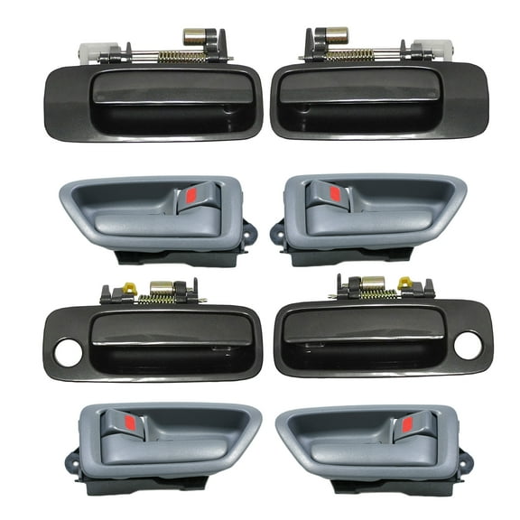 Brand NEW For 1997-2001 Toyota Camry Outside Blue 930 and Inside Gray Door Handle 8PCS 97 98 99 00 01