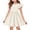 Beige, variant on YOUYEDIAN Easter Midi Dresses for Girls Teen Summer Cute Flutter Sleeve Princess Dress Crew Neck Buuny Rabbit Print Dresses (Red, 9-10 Years)