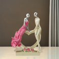 thumbnail image 3 of Pareja  estatua artesanal para decoración 20x8x28.2cm Gloria Figura pareja de baile, 3 of 9