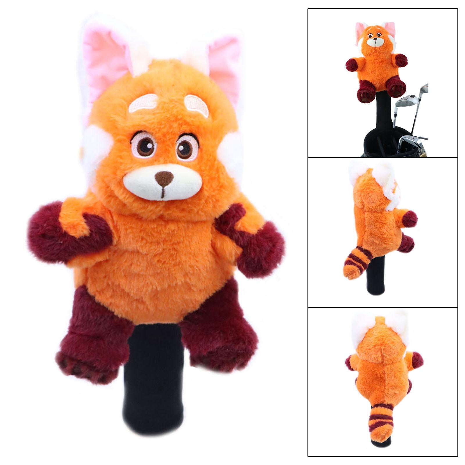 Baoblaze Golf Driver Headcover Accessories Animal Funny Cartoon Plush Golf Club Protector