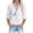 White, variant on Sexlip Womens Sheer Chiffon Blouse Button Front Design Lightweight Fabric Relaxed Silhouette for Casual Outings Blue M