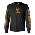thumbnail image 2 of Long Sleeve Black with Orange Buckskin BuckedUp® Logo, 2 of 2