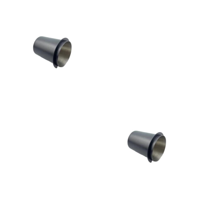 Portafiltro de café de Acero inoxidable Inteprter 51 mm 2piezas Negro