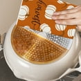thumbnail image 6 of Halloween Ghost Hand Towel - Absorbent Kitchen Bathroom Decor Pumpkin Print Tea Towel Fast-Drying Soft Polyester Holiday Novelty Gift(B), 6 of 6