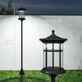 thumbnail image 3 of Outsunny 72" Solar Post Light, IP44 LED Outdoor Street Light, 2 Pack, 3 of 10