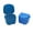 Blue, variant on XIRQI Denture Case,Compact Design Denture Cup,Easy Carrying Effective Storage Retainer,Pink