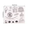 thumbnail image 3 of sweethay Kit de impresión sello de estampado exquisito sello de plástico explícito grabación de álbum de recortes estampadores Suministros de escritura y corrección, 3 of 6