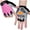 Rose pink, variant on AMERTEER Cycling half Finger Mountain Bicycle Men Women Gel Pad Anti-slip Breathable Outdoor Sports Shock-absorbing Riding Biking Cycle Gloves