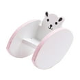 thumbnail image 2 of Yinanstore 5x1/12 Scale Dollhouse Wooden Rocking Chair Room Furniture Decor Pink, 2 of 8