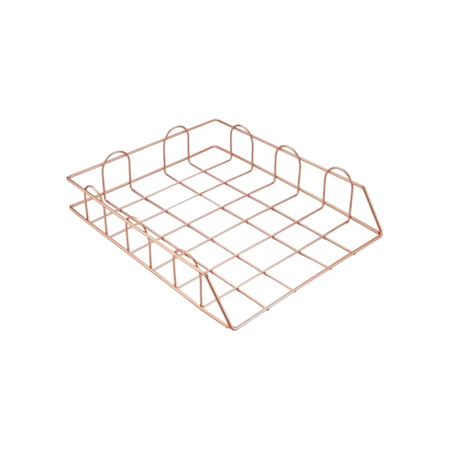 Sidaley Caja de correos liviana y duradera para empaquetar pedidos Papelería agradable y bolsas de oficina para empacar productos cartulina Cesta A4 Oro Rosa