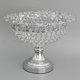 thumbnail image 2 of Inicio Bandeja de Dulces de Cristal Decorativa Bandeja de Adornos de para Servir Plata oval BLESIY Bandeja de frutas de cristal, 2 of 7