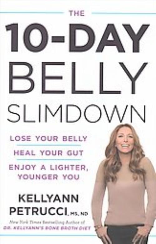 10-day belly slimdown, kellyann petrucci hardcover