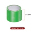 thumbnail image 2 of Uxcell Lot de 3 Ruban de Réparation de Tissu, 3.15"X14.6 Pieds Ruban de Réparation de Store Universel Imperméable Vert Clair, 2 of 5