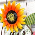 thumbnail image 3 of Bienvenida Arte De Metal Girasol Letrero De Bienvenida Decoraciones De Cercas Colgantes De Hierro Forjado Para El Porche De La Puerta Delantera Yuarrent HA040728-02, 3 of 6