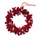 thumbnail image 2 of Puntoco Liquidación De Adornos Decorativos Navideños Adornos Navideños Colgantes De Terciopelo Rojo Adornos Para Árboles De Navidad Adornos Colgantes Arreglos Para Escaparates, 2 of 6
