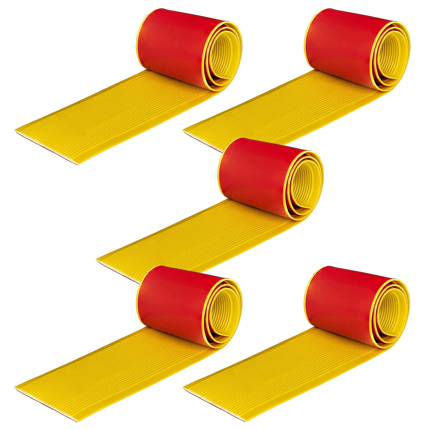 Rubber Bond 4x36in Heavy Duty Anti Slip Stair Treads (5Pack