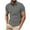 Gray, variant on Fnooota Mens Polo Shirts with Collar, Casual Pullover Workout Summer Short Sleeve Shirts Blue Size 3XL