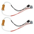 thumbnail image 2 of 2 unidades de decodificadores de resistencia de carga para faros antiniebla LED, canceladores de errores de parpadeo y flash para H7, 2 of 10