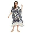thumbnail image 2 of Gypsie Blu Women Long Kaftans Summer Loose Caftan Dress Evening Casual Ladies Dresses Online, 2 of 7