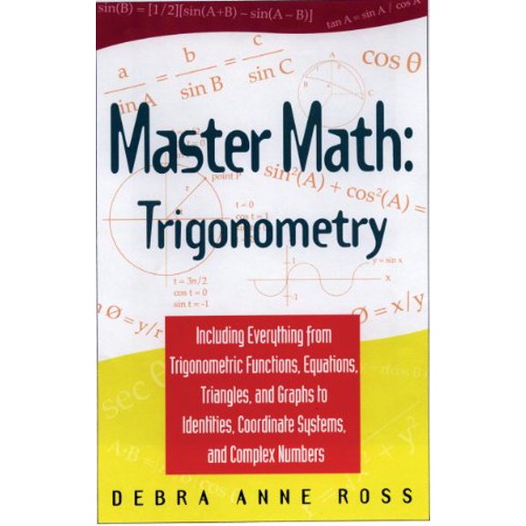 Pre-Owned Master Math: Trigonometry (Paperback) by Debra Ross
