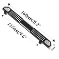 thumbnail image 5 of Vgoohobby Aluminum Side Pedal Step Foot-Plate Pedal Running Board Compatible with Traxxas TRX4 Defender Bronco 1/10 RC Crawler Car Hop-ups Parts, 5 of 5