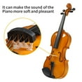 thumbnail image 6 of Full Size 4/4 Violin Set for Adults Beginners Students with Hard Case,Violin Bow,Shoulder Rest,Rosin,Extra Strings and Sordine, 6 of 13