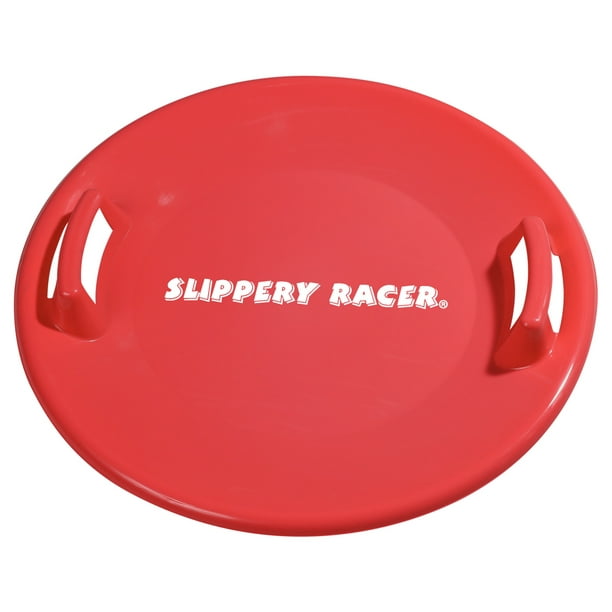 Slippery Racer Downhill Pro Adults and Kids Plastic Saucer Disc Snow
