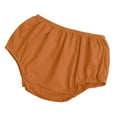 thumbnail image 2 of FYMNSI Newborn Baby Diaper Cover Shorts Pants Unisex Print Bloomers Cloth Diapers Kids Toddler Cute Infant Underwear One Size Brown, 2 of 3