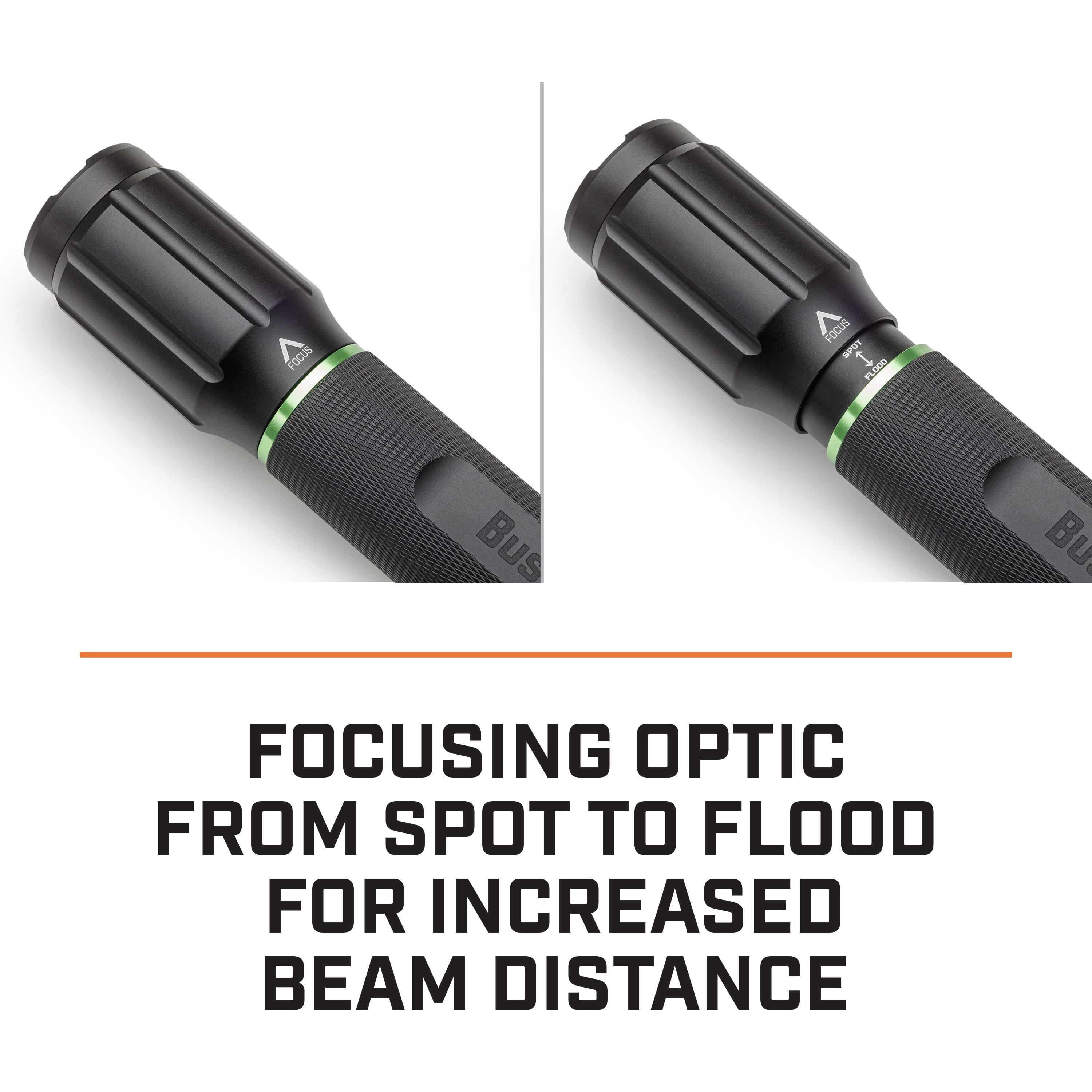 bushnell rechargeable focusing flashlight details 2000 Lumen See up to 115 meters away with vivid detail when on high mode Bushnell 3000 Lumen Rechargeable Focusing
