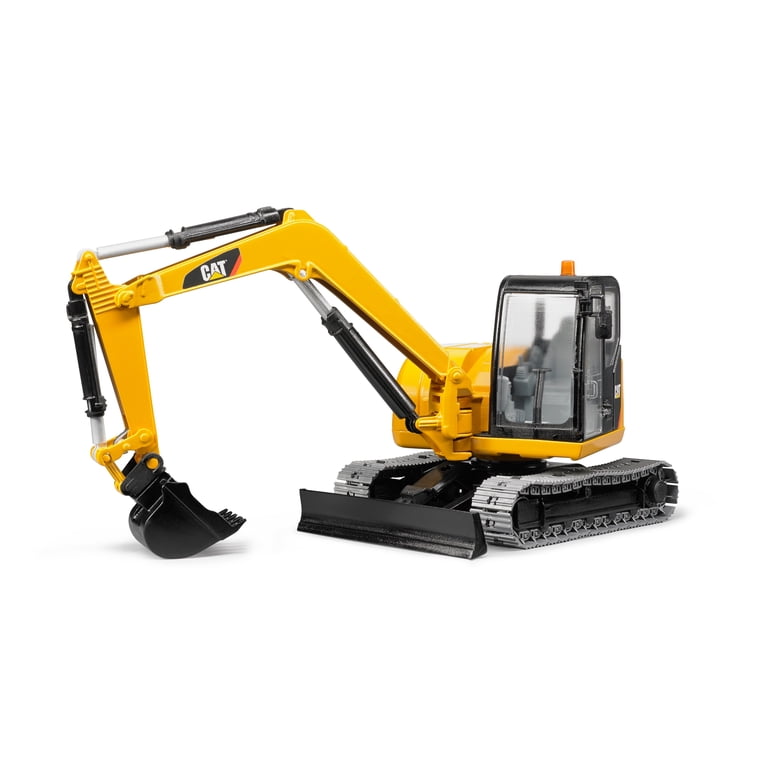 Bruder, CAT Mini Excavator, 02457, Multicolor with Detachable