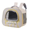thumbnail image 1 of Bunblic Cat Sac à Dos Bandoulière Réglable Unique Sac de Voyage Chat Sac de Chien Jaune, 1 of 8