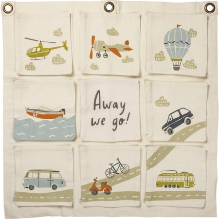 Away We Go - Hanging Storage Bag