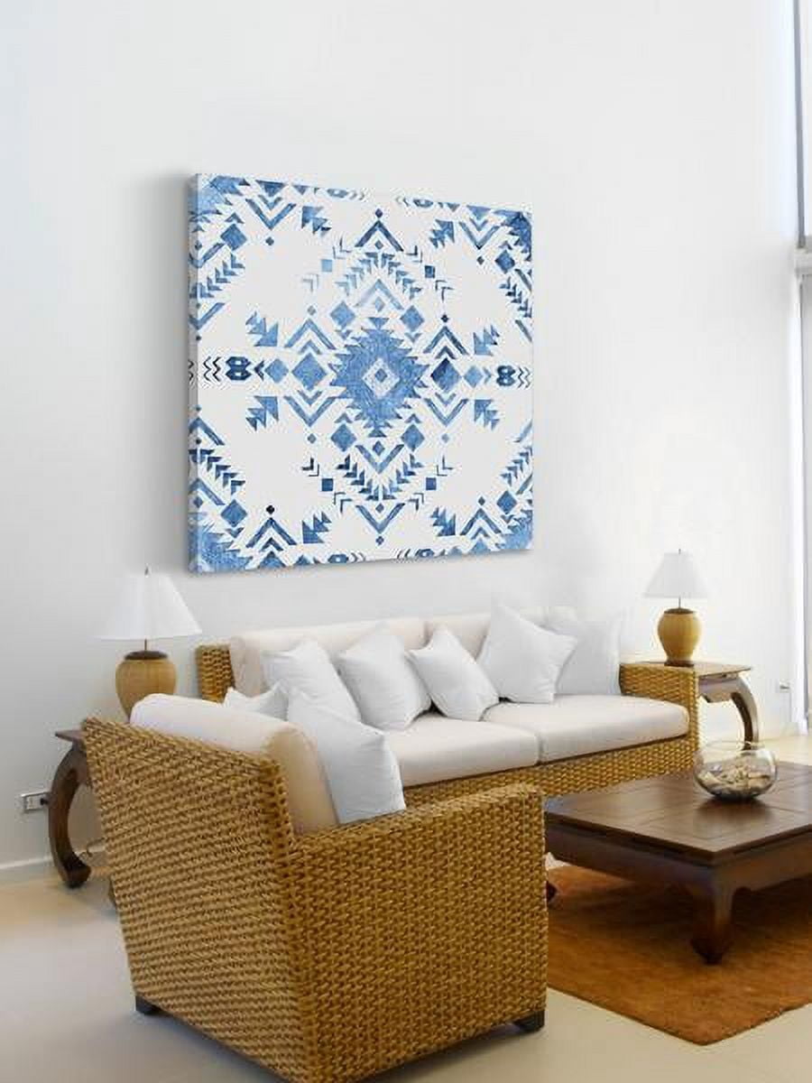 "Intuitive Brushtrokes" Painting Print on Wrapped Canvas