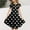Black, variant on Eltusu Summer Casual Dresses for Girls, Crewneck Ruffle Sleeve Short Sleeve Printed Kids Dresses Pink Size 8 T