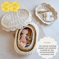 thumbnail image 2 of Cesta de mimbre BEBE BASK de ratán tejida a mano con tapa, 2 of 9