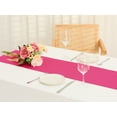 thumbnail image 5 of Unique Bargains Satin Silk Polyester Table Runners for Wedding Parties (10 Count) Rose Red 12"x108", 5 of 5