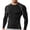 Dark Gray_009, variant on Men's Compression Shirt Lightweight Quick Dry Stretch Long Sleeve Athletic Tops for Training, Running and Workout White L