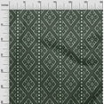 thumbnail image 2 of oneOone Polyester Lycra Fabric Ethnic Geometric Flame Stitch Print Fabric By Yard 56 Inch Wide, 2 of 4