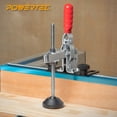 thumbnail image 7 of POWERTEC 500lbs Vertical Hold Down Toggle Clamp and Mounting Plate Kit for Woodworking, 500LB Holding Capacity w/ Quick Release, 71702, 7 of 7