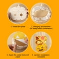 thumbnail image 5 of DIY Halloween Mini Lantern – Battery Operated LED Wood Lantern Kit with Handle, Hanging Ring & Adhesive, for Centerpieces & Indoor Halloween Decorations (14x18cm), 5 of 5