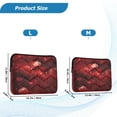 thumbnail image 7 of Iauyy（M)13.4 inch Laptop Sleeve,Shockproof Durable Computer Carrying laptop Bag，Slim Cover for 13.4-14 inch HP Dell Lenovo Asus Notebook,A Red Rose Wallpaper, 7 of 7