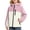Pink, variant on Girls Zip up Jackets, Outdoor Lightweight Long Sleeve Waterproof Kids Windbreaker Pink Size 10-12