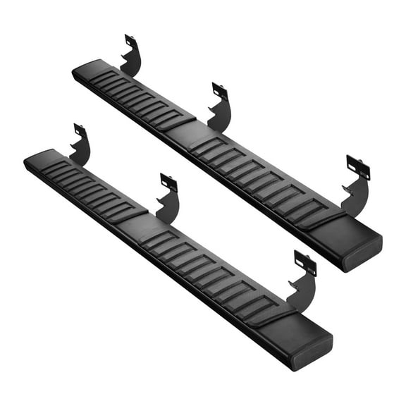 KFFKFF 6-Inch Side Steps for 2009-2018 Dodge Ram 1500 Crew Cab & 2010-2025 Dodge Ram 2500/3500 Crew Cab, Black Textured Aluminum Alloy Running Boards, 500 lbs Weight Capacity