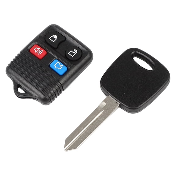 CCIYU 4 Buttons Pack of 1 Car Key Fob Replacement for Ford Mustang 3.8L 2000-2004, for CWTWB1U345