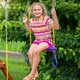 thumbnail image 3 of Trapeze Swing Bar and Rings Heavy Duty Playground Swing Set with 47' Plastic Coated Chains and Cara, 3 of 5