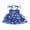 Blue, variant on BemeyourBBs Toddler Baby Girl 4th of July Dress Outfit Little Girl Summer Smocked Tulle Tutu Dress Patriot Independent Day Clothes Star Bow Popsicle Tie Shoulder A-line Layered Causal Holiday Dress