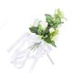 thumbnail image 5 of Flores simuladas con gasa para bodas y fotografías al aire libre, elegante decoración floral para sillas de novias con acentos de iluminación lujosos, 5 of 8